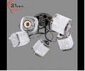 75741/5Black (4) Светильник бытовой потолочный (220V 15W E27)
