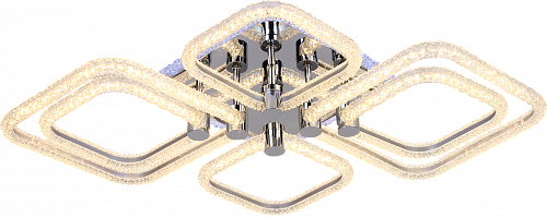 AU62206/4+2 CR (RGB) Светильник LED хром 140W+8W 3000-6000K DIMMER ПДУ 1040*320*320