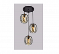 AU41346/3 bk Подвес  E27*3*60W  чёрный