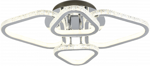 AU61018/2+2 CR Люстра LED 176W 3000-6000K DIMMER ПДУ
