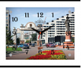 2026-997 Часы настенные заказные "Триумфальная арка"