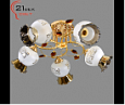 78295/5MIX (4) Светильник бытовой потолочный  (220V 40W E27)