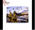 2535-585 (5) Часы настенные "Тауэрский мост и Темза""21 Bek"