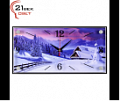 1939-1165 (10) Часы настенные "Снежная сказка""21 Bek"
