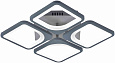 AU6812/4 GREY  Люстра LED 88W 3000-6000K DIMMER ПДУ