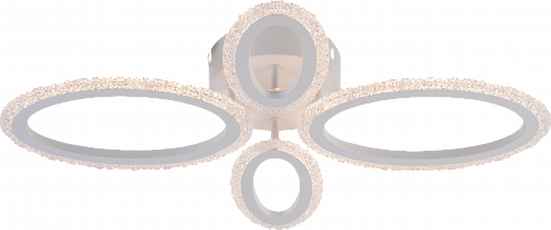 AU61607/2+2 WH Светильник LED Белый  62W 3000-6000K DIMMER ПДУ 610*440*75