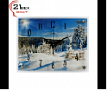 3040-183 (8)  Часы настенные "21 Bek