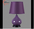 2418/1PURPLE (12)(1) Светильник настольный (220V 40W E14)