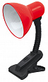 AU108B  RD Лампа настольная  E27 1*60W Красный
