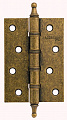 Петля дверная с четырьмя подшипниками ADDEN BAU. 100X70X2.5 4W AGED BRONZE (цвет СОСТАРЕННАЯ БРОНЗА)