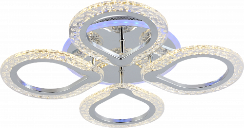 AU61023/4 CR  RGB  Люстра LED 61W+7W 3000-6000K DIMMER ПДУ