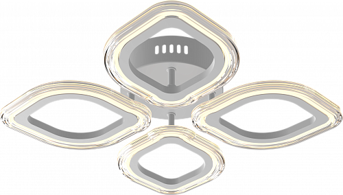 AU61812/4 WH Светильник LED Белый 48W 3000-6000K DIMMER ПДУ Ø480*85