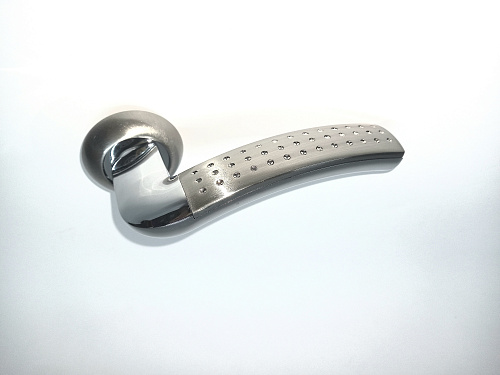 Ручка дверная 1 серия LD 126 SN/CP