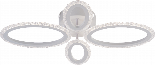 AU61607/2+2 WH Светильник LED Белый  62W 3000-6000K DIMMER ПДУ 610*440*75