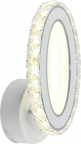 AU61213/1  WH+CR Светильник LED Белый+ Хром 32W 3000-6000K DIMMER ПДУ 125*80*220 