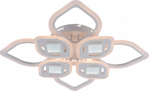 AU61615/4+4 WH Светильник LED Белый 100W 3000-6000K DIMMER ПДУ Ø720*120