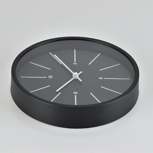 Часы Clock WillyBlack 22,5x22,5, Арт. 79865