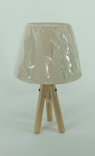 AU91904/1 WOOD, Лампа настольная, Е27*1*60W, светлое дерево