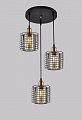 AU41815/3 BK Подвес, 3*E27*60W, Черный 55*19*25