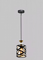 AU41849/1 BK Подвес, 1*E27*60W, Черный 85*34*27