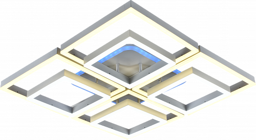 AU61493/8 WH (RGB) Cветильник LED 320W+10W 3000-6000K DIMMER ПДУ 600x600x140