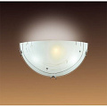 СОНЕКС 046 SN15 026 хром/белый/декор прозрачн-жёлт Бра E27 100W 220V STORZA WHITE