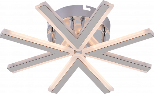 MP61857/4 CR Светильник LED Хром 40W 3000-6000K DIMMER ПДУ Ø365*85