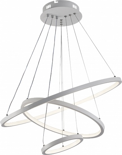 AU61819/3 WH Светильник LED Белый 136W 3000-6000K DIMMER ПДУ Ø600*1000