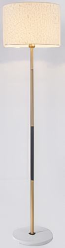 AU51958/1 WHITE+GOLD, Торшер напольный, Е27*1*60W, белый+золото