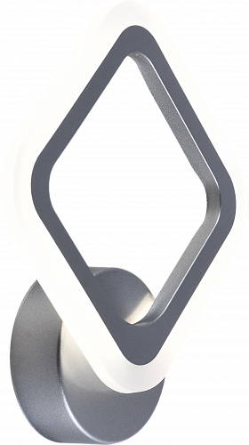 AU61646/1 SILVER Светильник LED Серебро 16W 3000-6000K  235*260*45