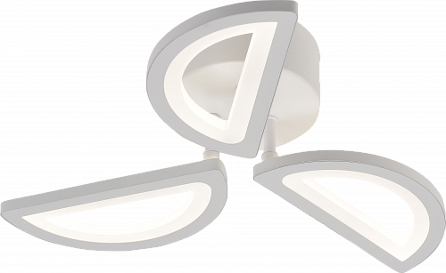 AU61807/3 WH Светильник LED Белый 48W 3000-6000K DIMMER ПДУ Ø375*85