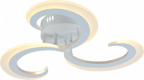 AU61608/3 WH  Светильник LED Белый  42W 3000-6000K DIMMER ПДУ Ø520*75