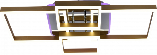AU61485/4 GOLD+CR (RGB) Cветильник LED 160W+10W 3000-6000K DIMMER ПДУ