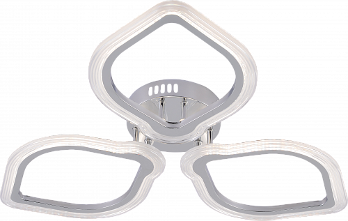 AU61813/3 CR Светильник LED Хром 66W 3000-6000K DIMMER ПДУ Ø670*85