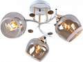 AU11403/3 WH+FGD Люстра, белый+французское золото, Е27 3х60W