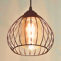 AU41532/1 AB Подвес, 1*E27*60W, Античная бронза