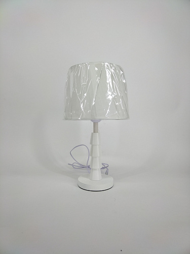 AU91917/1 WHITE, Лампа настольная, Е27*1*60W, белая