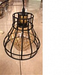 AU4502/3 BK+Glass Подвес  E27*3*60W
