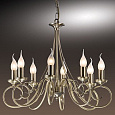 ODEON LIGHT 1297/8W ODL 10 105 бронза Люстра Е 14 8*60W 220V SANDIA