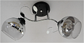 1725/2 CR+BK (4) (1) Люстра потолочная эконом СВ